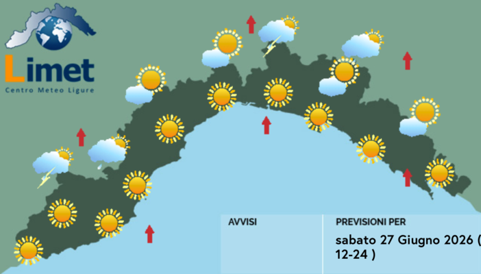 Meteo, al mattino cielo sereno su tutta la Liguria Meteo, al mattino cielo sereno su tutta la Liguria