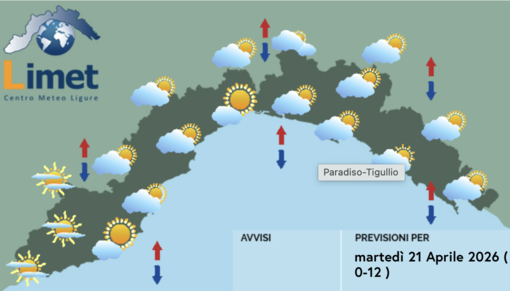 Meteo, correnti fresche in arrivo e instabilità pomeridiana