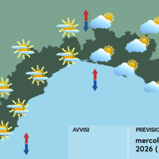Meteo, al mattino nuvolosità sparsa su gran parte della Liguria