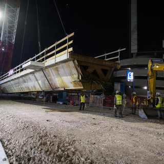 Nodo di San Benigno, rimossa la vecchia rampa: sabato 15 ottobre il varo della nuova struttura (Video)