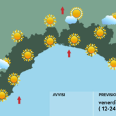 Meteo, al mattino cieli sereni su tutta la Liguria