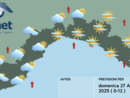 Meteo, domenica di tempo variabile sulla Liguria
