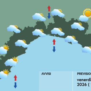 Meteo, cielo nuvoloso su gran parte della regione