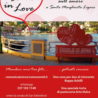 Santa Margherita Ligure: c'è tempo sino a domenica per partecipare a &quot;Santa in Love&quot;, iniziativa che sta riscuotendo grande successo