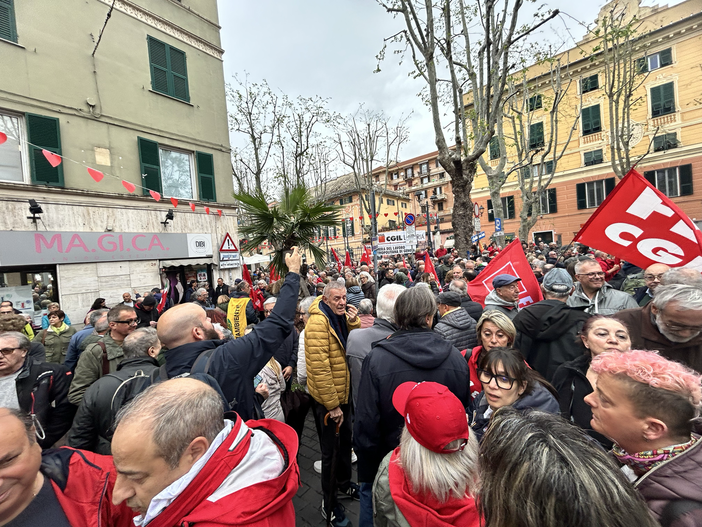 Corteo antifascista a Sestri, la Cgil: “Da Rixi parole irricevibili verso sindacato, magistratura, politica e informazione” Corteo antifascista a Sestri, la Cgil: “Da Rixi parole irricevibili verso sindacato, magistratura, politica e informazione”