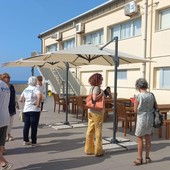 Inaugurata la nuova terrazza della Biblioteca Rosanna Benzi di Voltri Inaugurata la nuova terrazza della Biblioteca Rosanna Benzi di Voltri