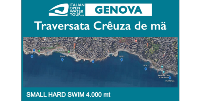 Traversata "Crêuza de Mä", scatta il divieto di balneazione: ecco dove e quando