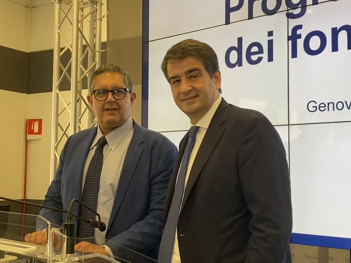Il ministro Fitto a Genova dopo l'incontro in Regione: "Ottime opportunità di ottenere nuovi fondi"