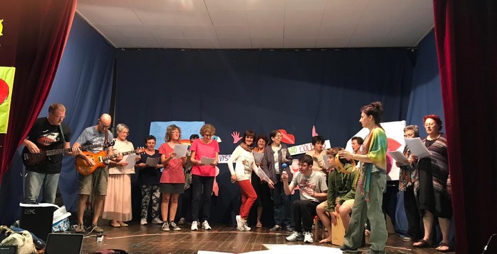 Prove dello spettacolo "Terra Amara" Prove dello spettacolo "Terra Amara"