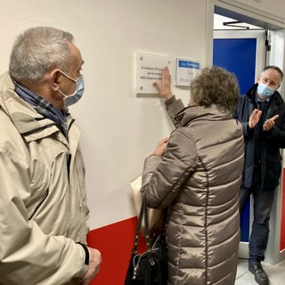 Inaugurata all'ospedale di Lavagna l'aula multimediale "Luca Rosa"