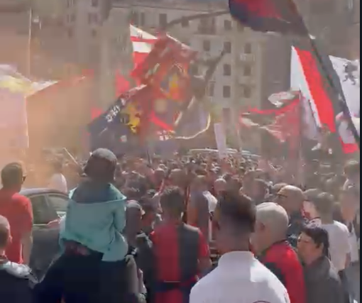 Genoa-Ascoli, traffico in tilt in zona Marassi (Video) Genoa-Ascoli, traffico in tilt in zona Marassi (Video)