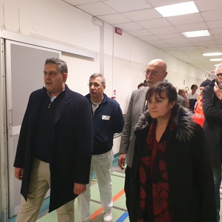 Genova, Toti e Viale in riunione straordinaria all'ospedale San Martino [FOTO]