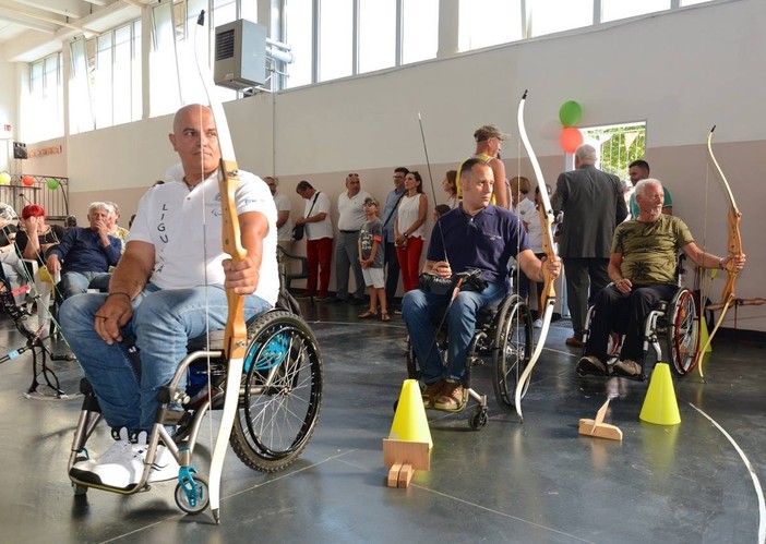 Cep, nuova struttura alla Pianacci: il tiro con l’arco per disabili