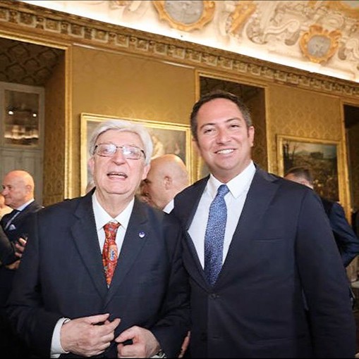 Nella foto: il Prof. Giuseppe Tardivo e il Dott. Luca Baravalle. Nella foto: il Prof. Giuseppe Tardivo e il Dott. Luca Baravalle.