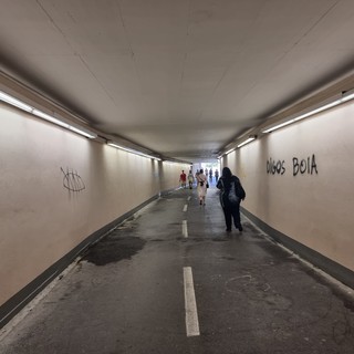 Genova/La street-art ritorna nel tunnel di Borgo Incrociati a Brignole