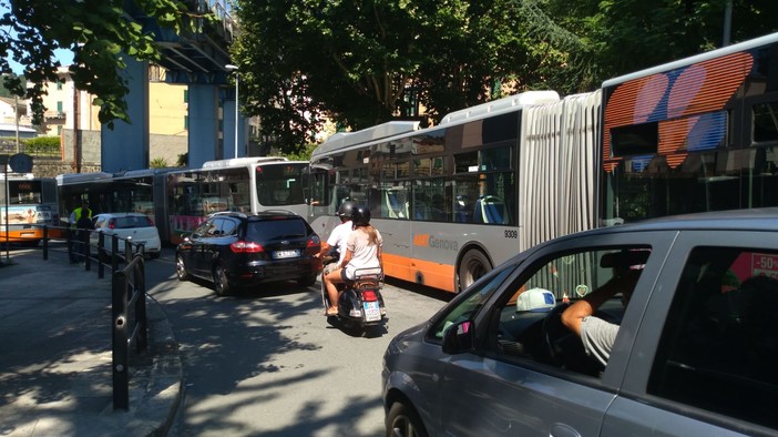 Traffico Genova: modifiche viabilità tunnel Brignole-Via Canevari