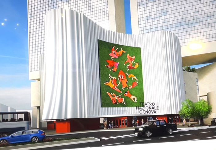 Il Teatro Nazionale cambia volto: 1,5 milioni per il restyling della facciata (Video)