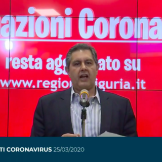 Emergenza Coronavirus, Toti: “Contagi in calo rispetto a ieri, l’epidemia sta rallentando. Sono giorni fondamentali” (VIDEO) Emergenza Coronavirus, Toti: “Contagi in calo rispetto a ieri, l’epidemia sta rallentando. Sono giorni fondamentali” (VIDEO)