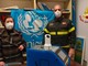 UNICEF: i Vigili del Fuoco di Genova hanno sanificato la sede ligure dell'associazione