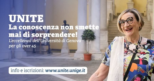 Università della Terza Età, riaprono le iscrizioni ai corsi di UniGe rivolti ai senior