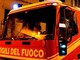 Incendio in via Nizza, vigili del fuoco salvano donna e il suo gatto