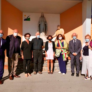 Visita della Ministra per le Pari Opportunità e la Famiglia Elena Bonetti al Centro San Salvatore - Villaggio del Ragazzo di Cogorno