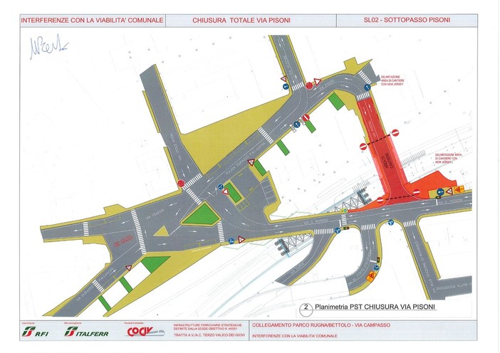 Cantieri del Terzo Valico a Rivarolo, traffico nel caos: "Progetto sbagliato dall’inizio"