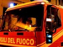 Incendio in via Nizza, vigili del fuoco salvano donna e il suo gatto