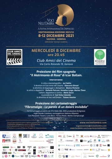 la 22esima edizione di “Voci nell’ombra" inizia mercoledì sera a Sampierdarena la 22esima edizione di “Voci nell’ombra" inizia mercoledì sera a Sampierdarena