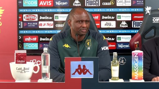 Genoa, Vieira incassa la fiducia e continua a cercare la svolta a punti: "Niente alibi, con la Cremonese vogliamo vincere. Anche per i tifosi"