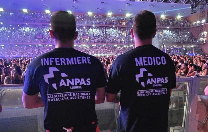 Olly al Ferraris, Anpas Liguria ha gestito oltre 220 interventi sanitari durante i concerti Olly al Ferraris, Anpas Liguria ha gestito oltre 220 interventi sanitari durante i concerti
