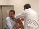 FOTONOTIZIA: vaccino antinfluenzale al presidente Toti in Regione Liguria