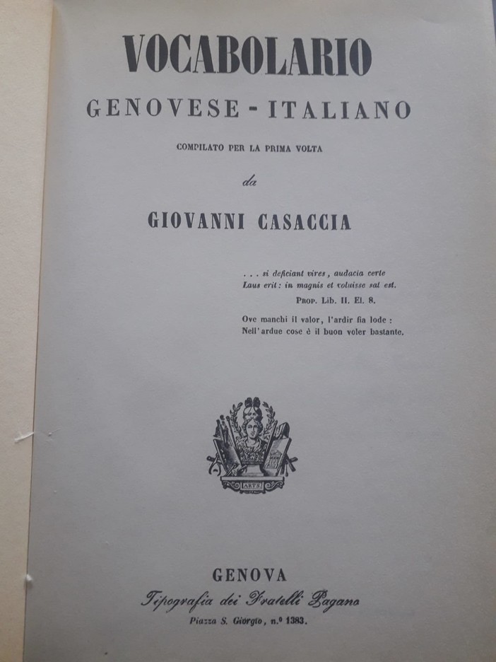 Dialetto ligure: aperto il bando per insegnare zeneize a scuola Dialetto ligure: aperto il bando per insegnare zeneize a scuola