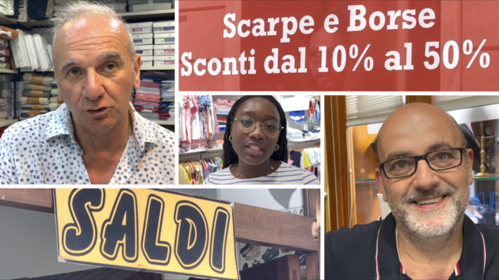 Saldi, partenza altalenante per i commercianti: “Dovrebbero iniziare dopo ferragosto” (Video) Saldi, partenza altalenante per i commercianti: “Dovrebbero iniziare dopo ferragosto” (Video)