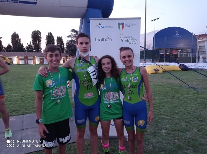 9 podi e grandi risultati per Valdigne Triathlon nelle cinque gare del weekend (FOTO)