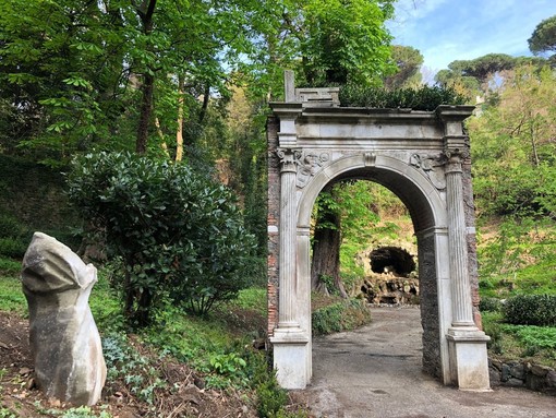 Inaugurazione della Valletta del Leone in Villa Duchessa di Galliera Inaugurazione della Valletta del Leone in Villa Duchessa di Galliera