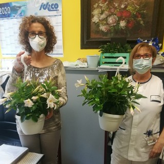 “Per voi coltiviamo riconoscenza”: le piantine di Cia per il personale sanitario negli ospedali liguri [FOTO]