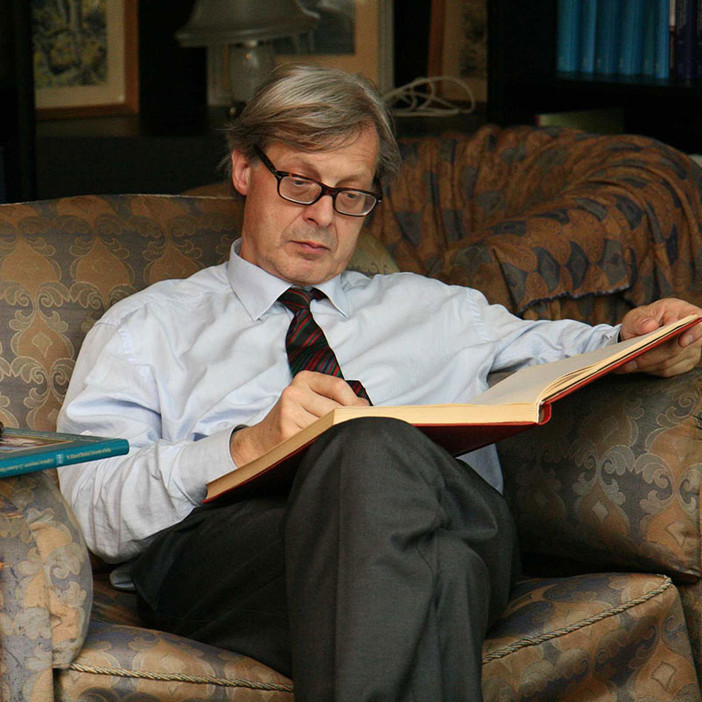 Arte e solidarietà a Palazzo Ducale con "L'Arte per gli Occhi" di Vittorio Sgarbi