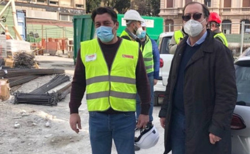 L’anno prossimo sarà chiuso il cantiere del park interrato di San Martino L’anno prossimo sarà chiuso il cantiere del park interrato di San Martino