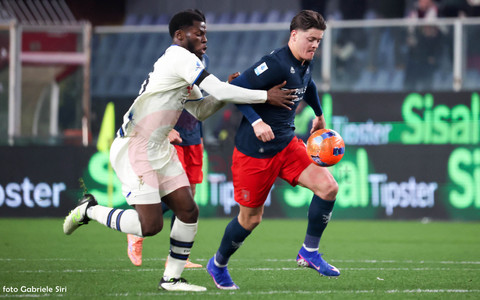 Vitinha, autore del gol del momentaneo pareggio