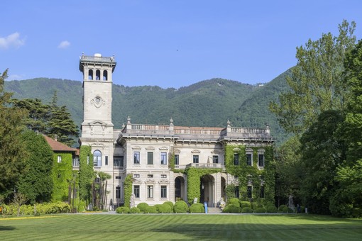 Villa Erba a Cernobbio, sulla riva del Lago di Como