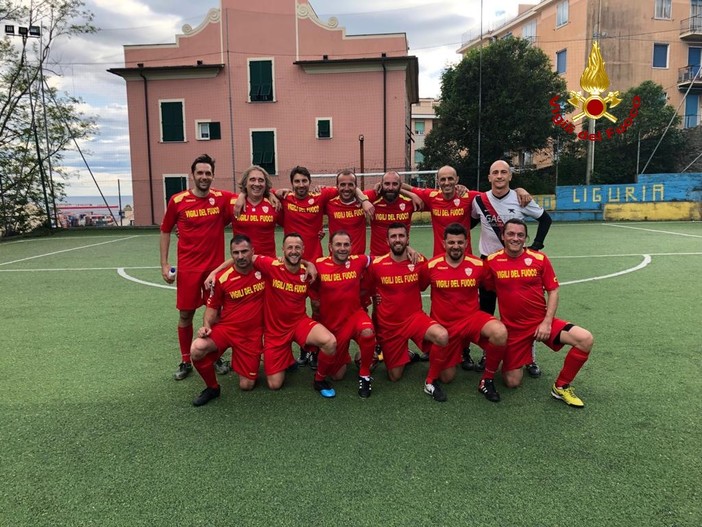 Torneo Interforze: vittoria dei Vigili del Fuoco Torneo Interforze: vittoria dei Vigili del Fuoco