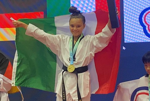 La genovese Virginia Lampis medaglia d'oro ai mondiali di Taekwondo La genovese Virginia Lampis medaglia d'oro ai mondiali di Taekwondo