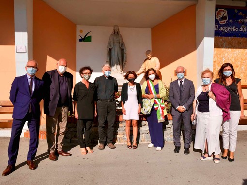 Visita della Ministra per le Pari Opportunità e la Famiglia Elena Bonetti al Centro San Salvatore - Villaggio del Ragazzo di Cogorno