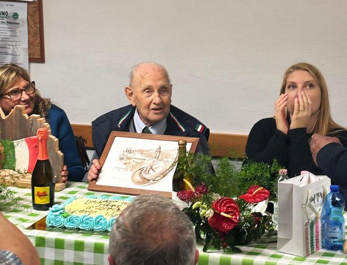 Addio a Valente 'Franco' Garibotti, alpino e testimone della deportazione: Sant’Olcese perde una memoria storica