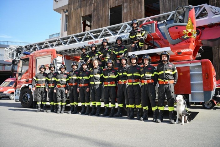 Giuramento di quindici nuovi vigili del fuoco liguri dell'87° corso allievi [FOTO]