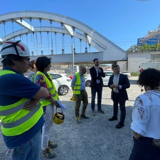 Sopralluogo ai cantieri della Valpolcevera, apertura della sponda sinistra entro l’autunno 2026 Sopralluogo ai cantieri della Valpolcevera, apertura della sponda sinistra entro l’autunno 2026