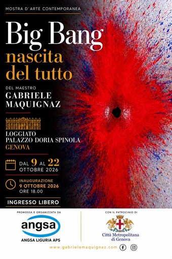“Big Bang: nascita del tutto”, rinviata al 9 ottobre l’inaugurazione della mostra di Gabriele Maquignaz “Big Bang: nascita del tutto”, rinviata al 9 ottobre l’inaugurazione della mostra di Gabriele Maquignaz