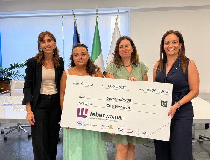 Dal centro estetico hi-tech alla libreria inclusiva al Gaslini: Genova premia il talento delle donne con la terza edizione di FaberWoman Dal centro estetico hi-tech alla libreria inclusiva al Gaslini: Genova premia il talento delle donne con la terza edizione di FaberWoman
