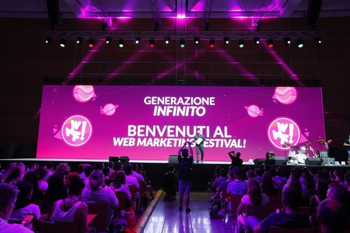 Web Marketing Festival pubblicata l’anteprima del programma: previste oltre 55 sale, più di 500 speaker e ospiti tra cui anche il nostro Gruppo Morenews Web Marketing Festival pubblicata l’anteprima del programma: previste oltre 55 sale, più di 500 speaker e ospiti tra cui anche il nostro Gruppo Morenews